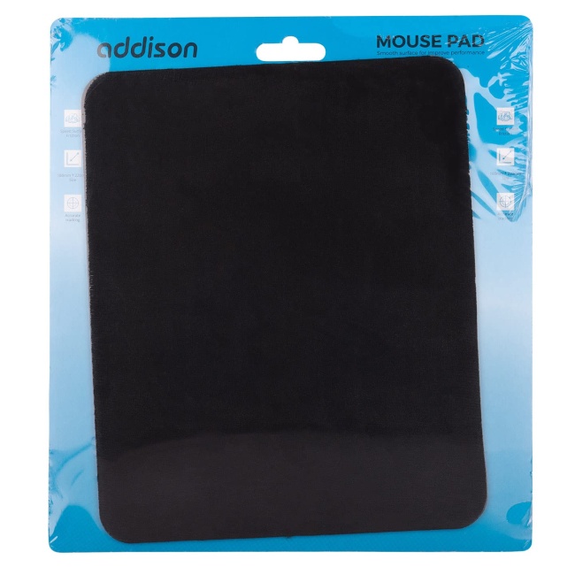 Addison 300145 Siyah Mouse Pad Kutulu