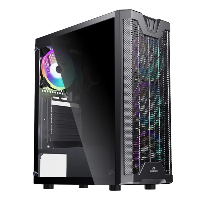 GameBooster GB-F3101B USB 3.0 ATX Mesh RGB Fan Siyah Kasa