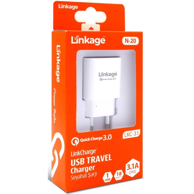 Linkage Quick Charge 3.1A/18W 1xusb Başlık Lkc-31