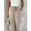 Ayrobin Oversize Kadın Pantalon - Bej