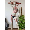 Fantazi Deri Jartiyer ve Göğüs Harness Takım - APFT272