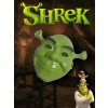 Yeşil Shrek Maskesi 21x25 cm