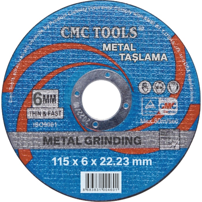 CMC 115*6.0*22 mm METAL TAŞLAMA