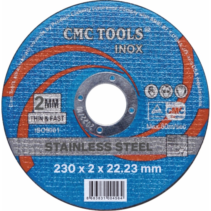 CMC 230*2.0*22 mm İNOX KESİCİ TAŞ