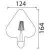 HOROZ HEART-6W 2200K FILAMENT RUSTIK AMPUL