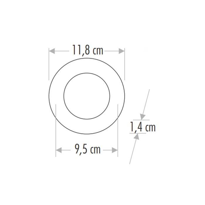 HOROZ SLIM-6W BEYAZ LED PANEL ARMATÜR