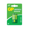 GP Greencel 9V Çinko Pil Tekli Paket GP1604G-2U1