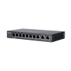 Ruijie-Reyee RG-EG210G-P 8 Port Poe+ 10-100-1000 Mbps Yönetilebilir Switch Çelik Kasa