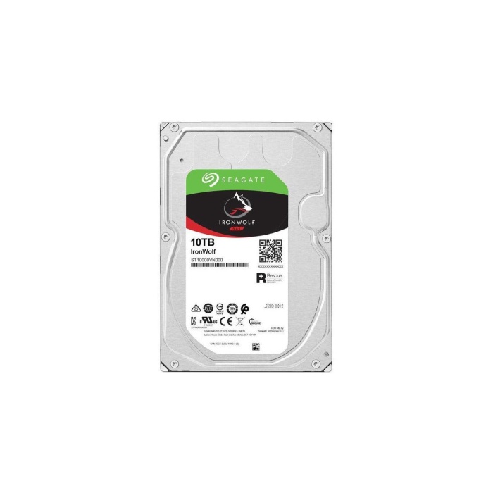 Seagate 10TB Ironwolf ST10000VN000 3.5 256MB 7200 Rpm Nas Disk Harddisk