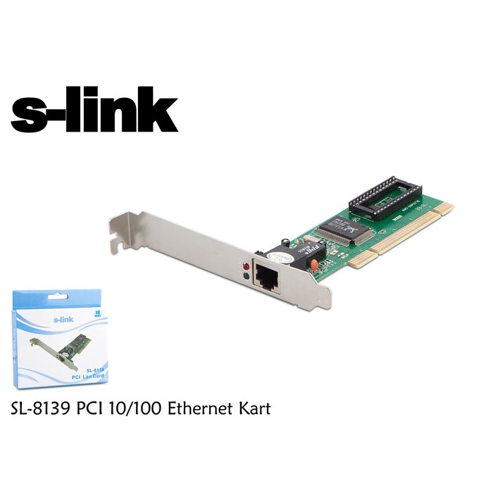 S-link SL-8139 Pcı 10-100 Erhernet Kart