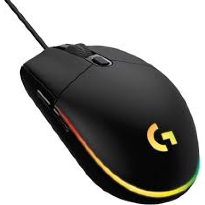 Logitech G203 Optik Kablolu Gaming Oyuncu Mouse Makrolu Siyah Optik