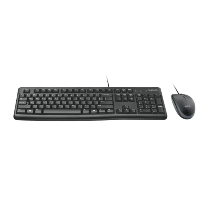 Logitech MK120 Q Usb Standart Kablolu Klavye Mouse Set