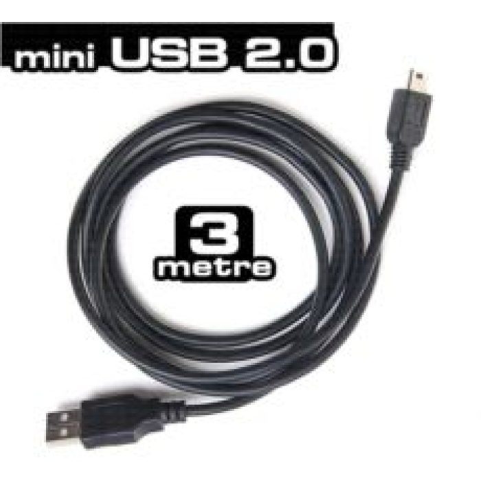 Dark DK-CB-USB2MINIL300 Mini USB 2.0 3m Şarj ve Data Kablosu