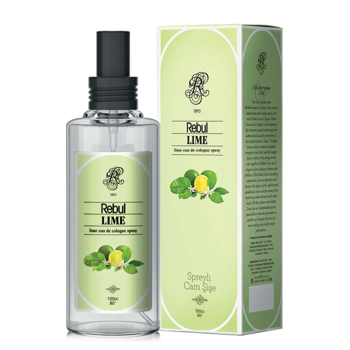 Rebul Lime 125 ml Spreyli Kolonya