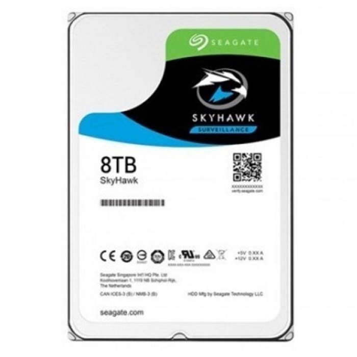 Seagate 8TB ST8000VX010 256 MB Önbellek 5400 RPM 3.5 7-24 Güvenlik (İthalat)