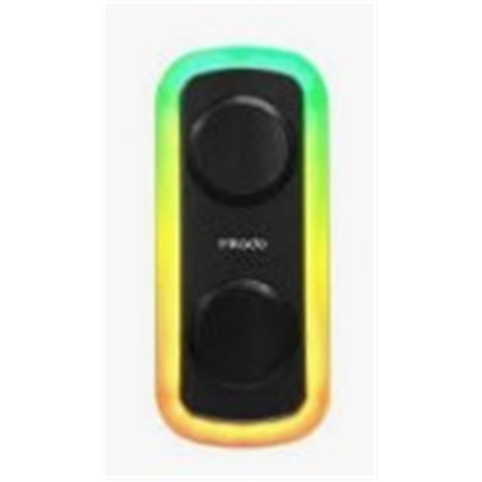 Mikado MD-C18 Siyah 8W RGB Işıklı Taşınabilir Speaker Hoparlör