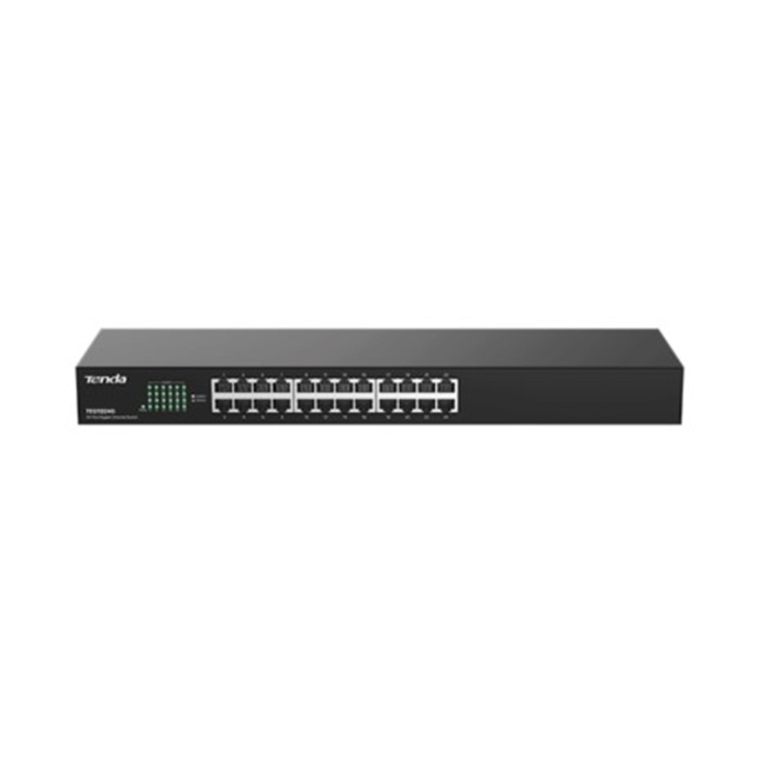 Tenda TEG1024G 24 Port 10-100-1000 Mbps 19 Switch Çelik Kasa Rack Mount