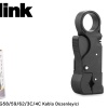 S-link SL-314 RG58-59-62-3C-4C Kablo Ucu Soyucu