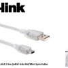 S-link SL-UK55 Mini 5p To 5mt Usb Kamera Kablosu