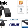 S-link SL-NBA440 40w 19v 2.15a 5.5-2.5 Asus Notebook Adaptörü