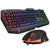 Everest KM-6168 FORMULA COMBO Usb 3 Makro Tuşlu RGB Aydınlatmalı Q Gaming Oyuncu Klavye Mouse Set