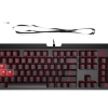 HP 6YW76AA Omen Encoder LED Kablolu Mekanik Oyuncu Klavyesi  RGB (Cherry MX Red)