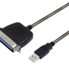 S-link Swapp SW-U614 Siyah USB to Parallel (CN36M) Kablo