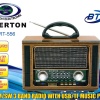 Everton Rt-556  Bluetooth Fm-Usb-Tf-Aux  Şarjlı Nostaljik Radyo