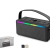 Hadron Siyah M82 Bluetooth Speaker 185-78-78MM