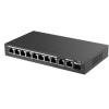 Ruijie-Reyee RG-ES210GS-P 8 Port Poe+ 10-100-1000 Mbps +1 Port SFP Yönetilebilir Switch Çelik Kasa