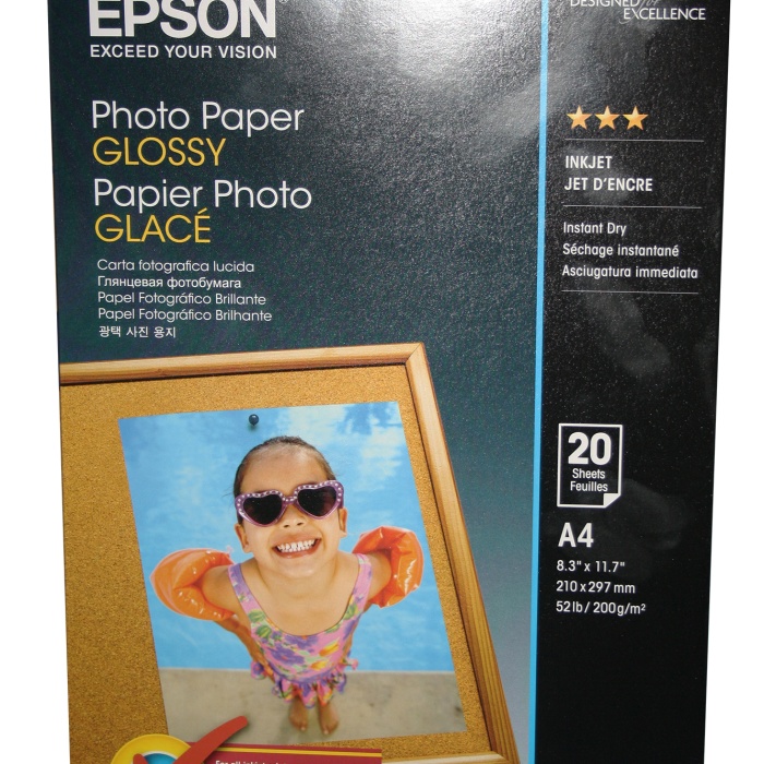 Epson A4 200Gram  20li Fotoğraf Kağıdı S042538