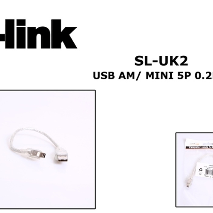 S-link SL-UK2 Mini 5p To 0.20mt Usb Kamera Kablosu