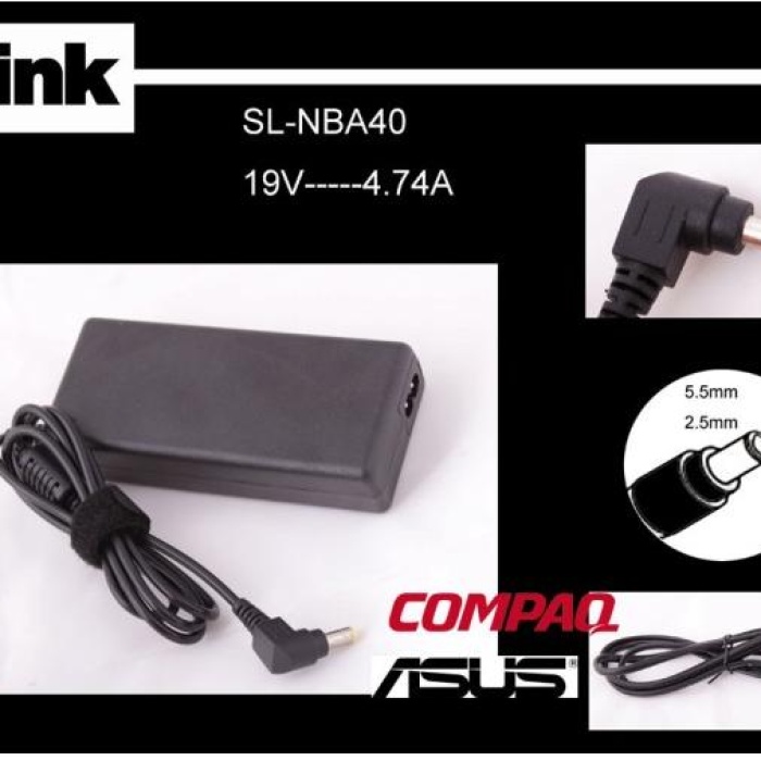 S-link sl-nba40 19v 4.74a 5.5-2.5 Notebook Adaptörü