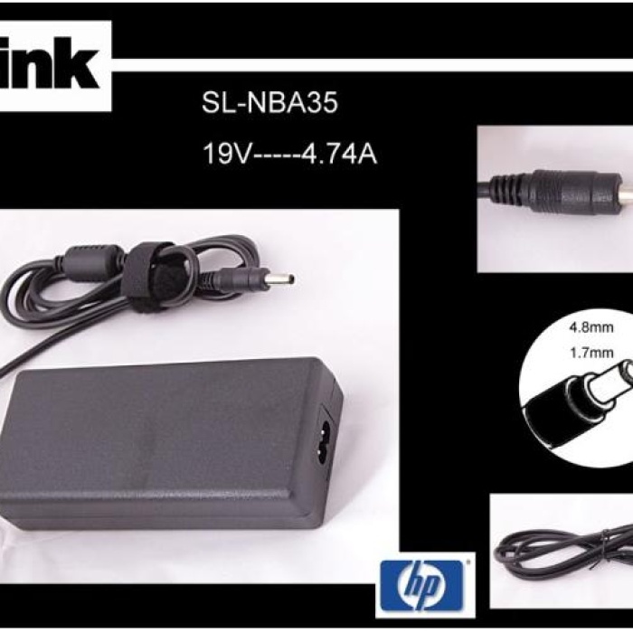 S-link SL-NBA35 19v 4.74a 4.8-1.7 Bullet Notebook Adaptörü