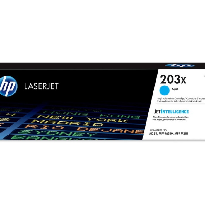 HP 203X Cyan Mavi Yüksek Kapasite 2.500 Sayfa Toner CF541X