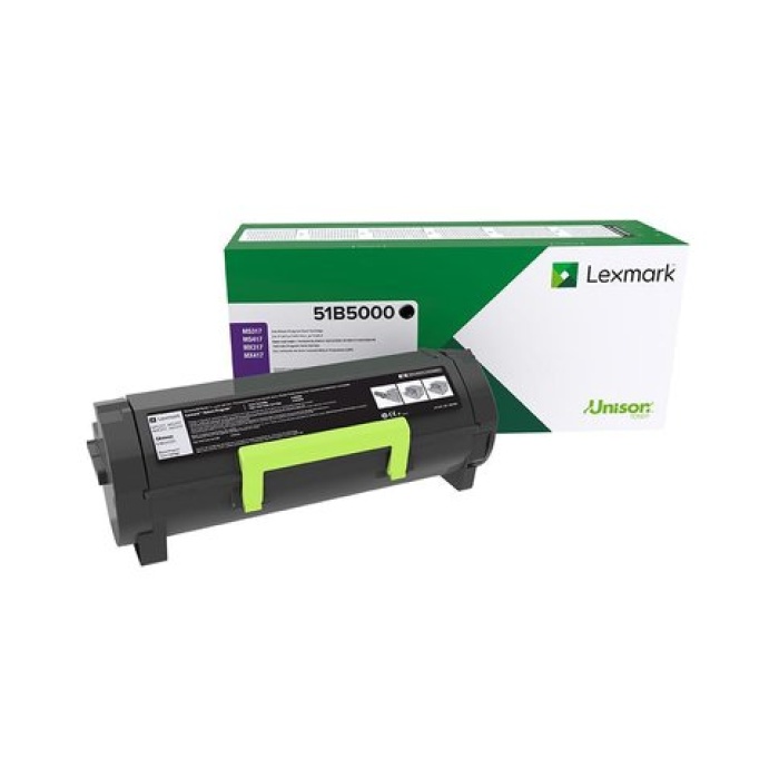 Lexmark 51B5000 2.500 Sayfa Black Siyah Toner MS317-417-517-617 MX317-417-517-617