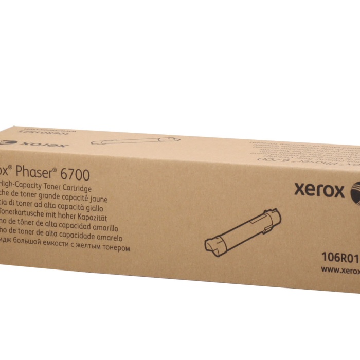 Xerox 106R01525 Phaser 6700 Yüksek Kapasite Yellow Sarı Toner 12.000 Sayfa