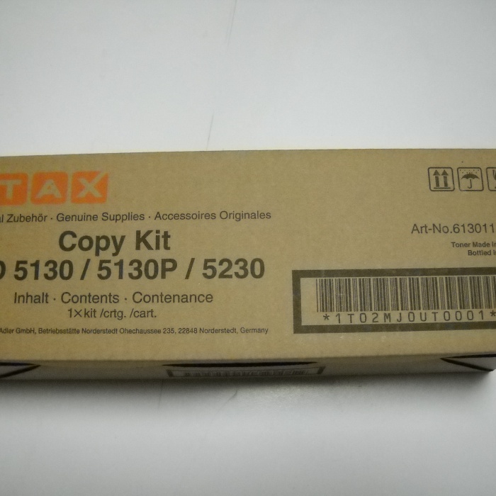 Utax CD-5130 Orjinal Fotokopi Toneri CD-5230-6130-6230 P-3020-3025 3.000 Sayfa