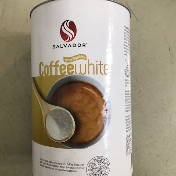 Cafe Salvador Coffee White  Teneke 1000 gr (Kahve Beyazlatıcı)