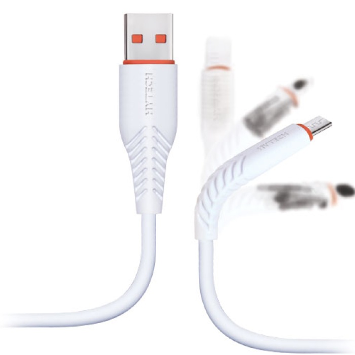 Hytech HY-X235 1.2M 3A Micro Usb Beyaz Data