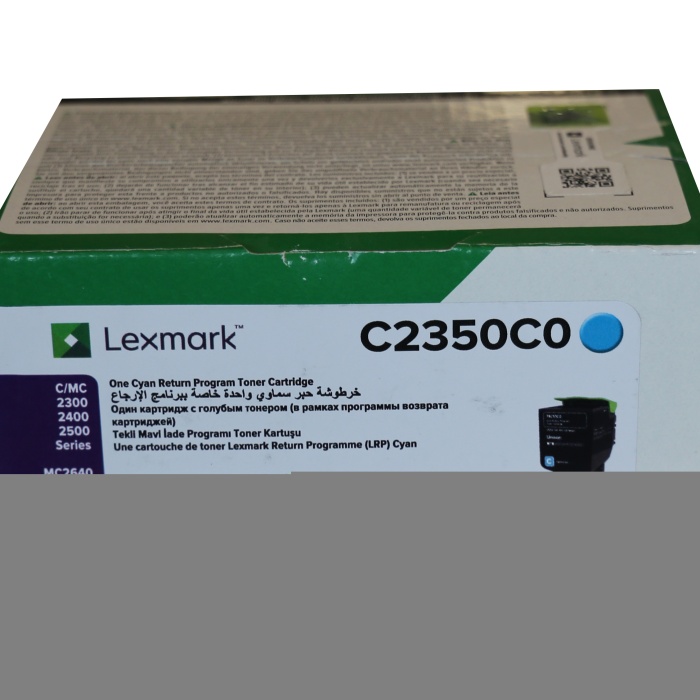 Lexmark C2350C0 1.000 Sayfa Cyan Mavi Toner C2325-2425-2535 MC2325-2425-2535-2640