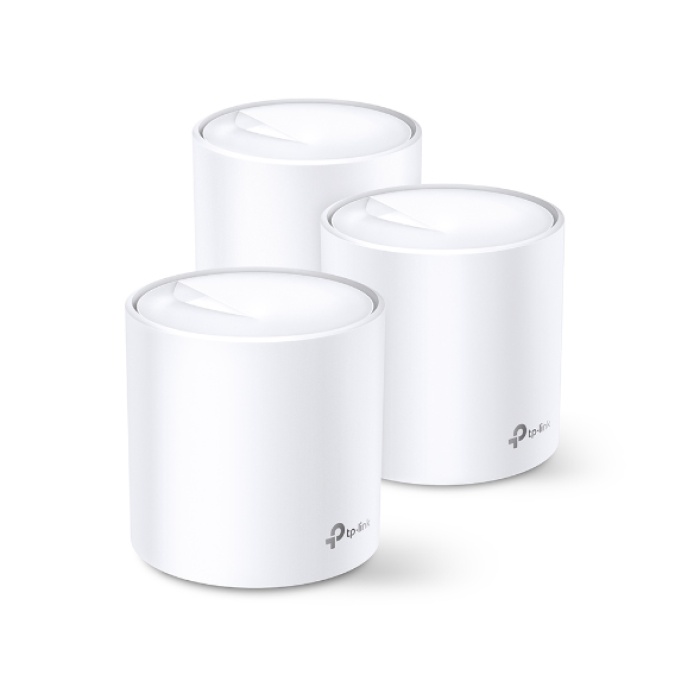 Tp-Link DECO X60 3LÜ Wi-Fi 6 AX3000 Tüm Evi Kapsayan Mesh Wifi Sistemi