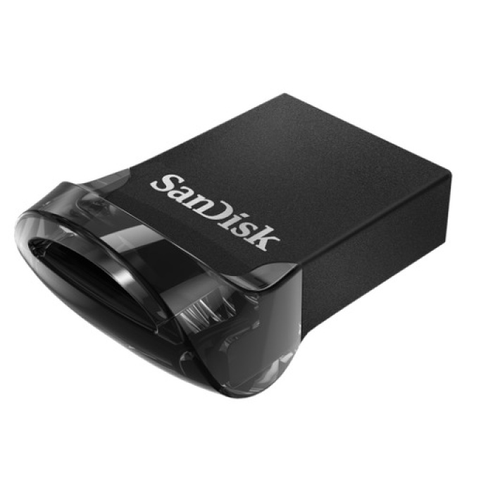 Sandisk SDCZ430-128G-G46 128GB Ultra Fit USB 3.1 130MB-s Mini Siyah Flash Bellek