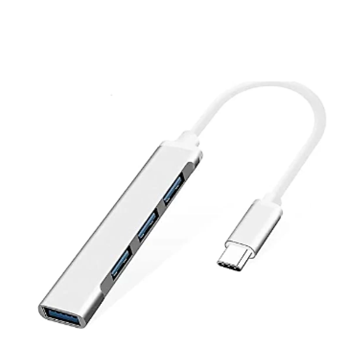 Inca IUSB-04T  Type-C Grişli 4Port Usb Hub