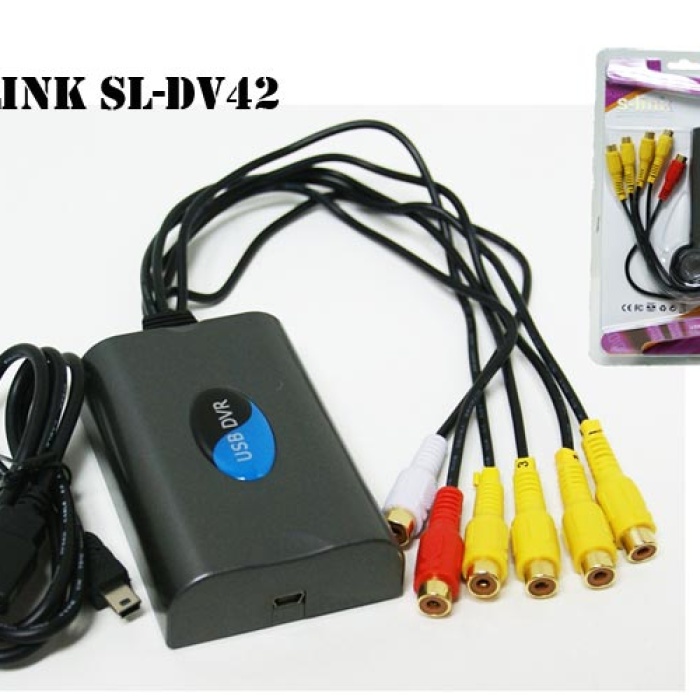 S-link SL-DV42 Usb To DVR 4 Port Adaptör