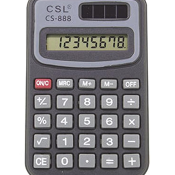 CSL CS-118N 8 Hane Cep Tipi Hesap Makinesi