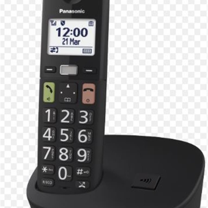 Panasonic KX-TGU110 Siyah Telsiz Dect Telefon