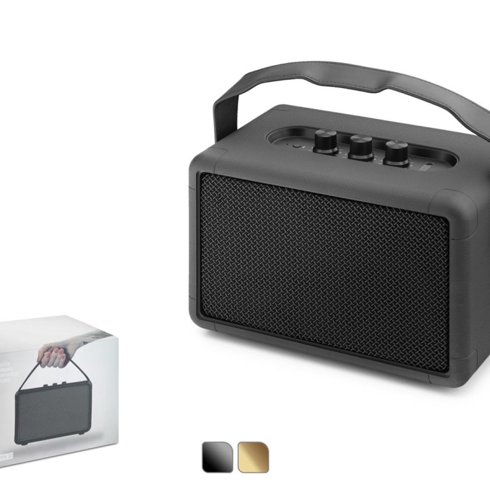 Hadron Siyah Kilburn2 Bluetooth Speaker 30W 243-162-140MM