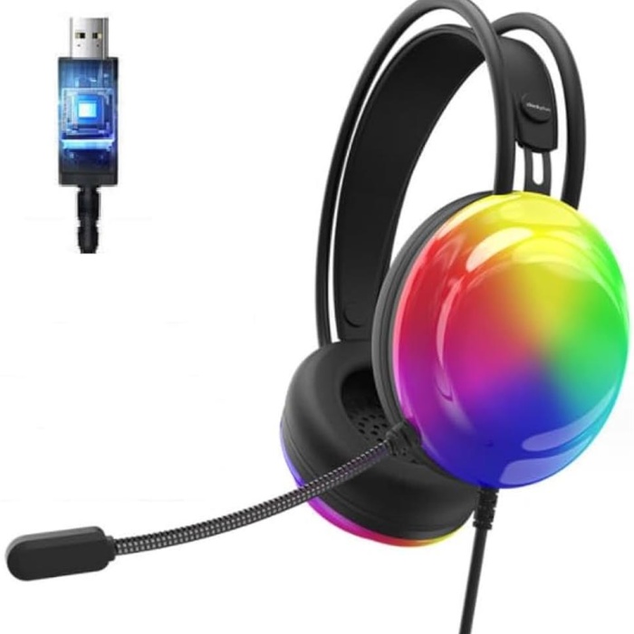 Lenovo Thinkplus G30B USB 7.1 Gaming RGB Işıklı Kulaklık