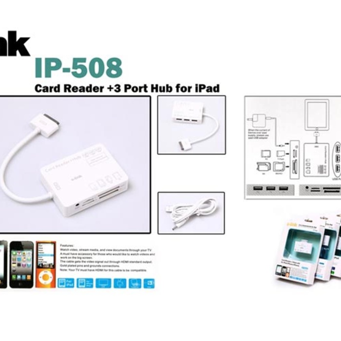 S-link IP-508 Ipad Kart Okuyucu